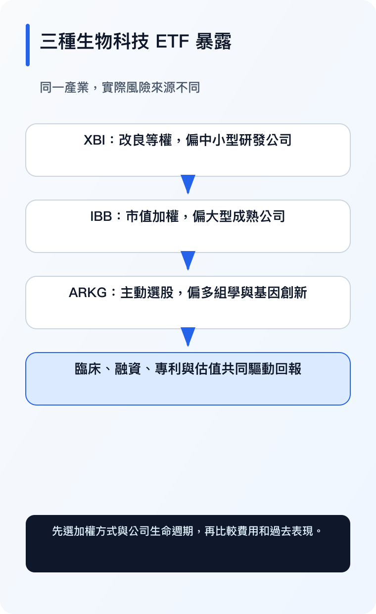 生物科技 ETF 回報鏈手機版（繁體中文）