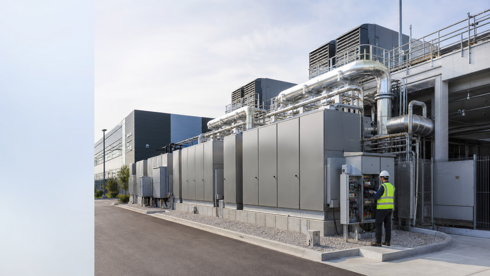 Bloom Energy 現場燃料電池模組與 AI 資料中心電力設備