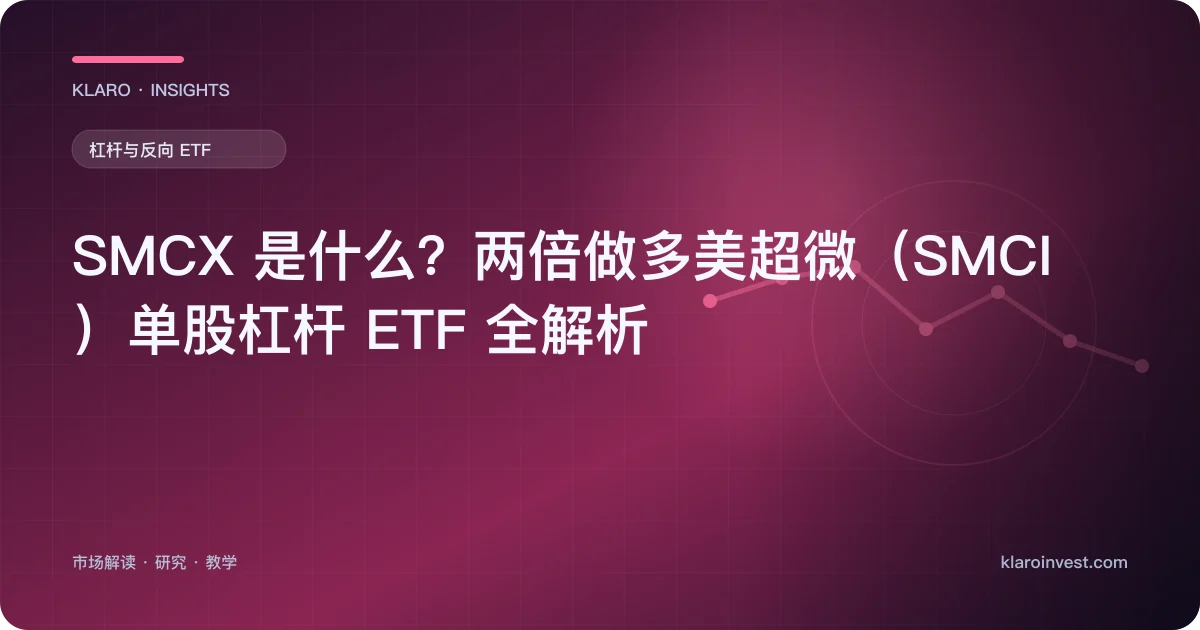 SMCX 是什么？两倍做多美超微（SMCI）单股杠杆 ETF 全解析 — 文章封面